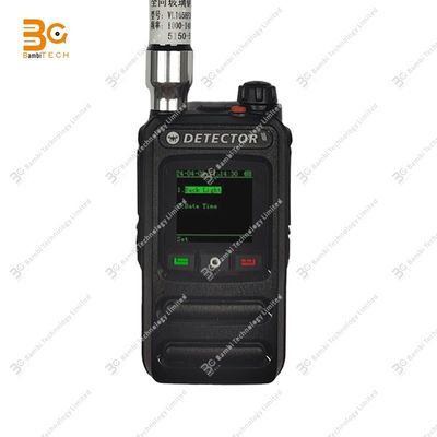 Scanner di rilevamento di droni portatili (UAS) a basso costo 3 km Identificare DJI, AUTEL FPV Drone Detector finder