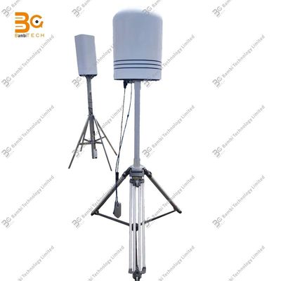 Detettore UAV TDOA+AOA con 100MHZ-6GHZ Fornisce rilevamento a 360 gradi