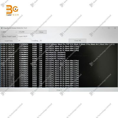 Dispositivo di avvertimento di rilevamento UAV per droni a lunga distanza portatile da 1-3 km