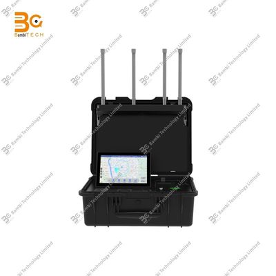 Portable briefcase UAV detector cover DJI e AUTEL, così come WiFi FPV, alcuni DIY detector