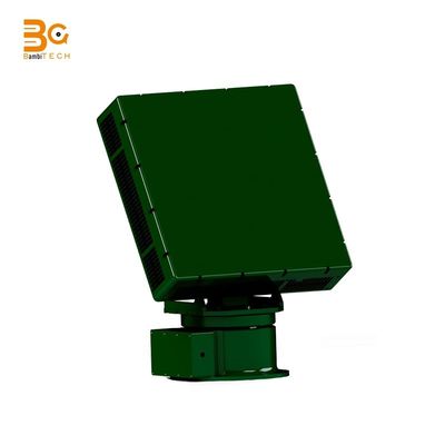 Rilevatore radar per droni UAV FPV impermeabile IP66, banda Ku, lunga distanza 5 km, potenza regolabile