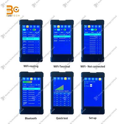 Detettore di segnali di telecamere nascoste GPS, wifi, localizzatore walkie-talkie cellulare 5G, bluetooth RFID EMF RF Signal Detector Spectrum Analyzer
