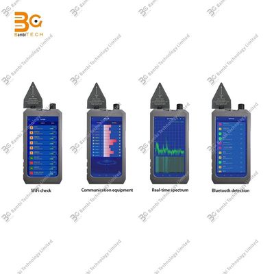 1mhz-12GHz Detettore di segnale wireless portatile rileva segnali 2G/3G/4G/5G Bluetooth Wi-Fi & 315-433M, 800M dispositivo anti tracciamento