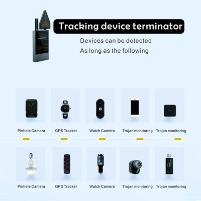 Detettore wireless speciale anti GPS tracciamento GSM Wiretap Wifi Camera digitale radio frequenza Detettore Hunter Sweeper