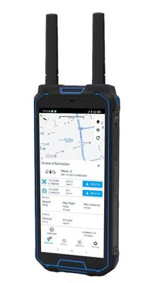 Tracciatore di droni con precisione portatile