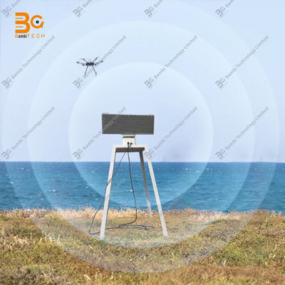 radar Doppler a impulsi X-band 9.4-9.6GHz per droni UAV con piattaforma rotante ad alta velocità (10km+)